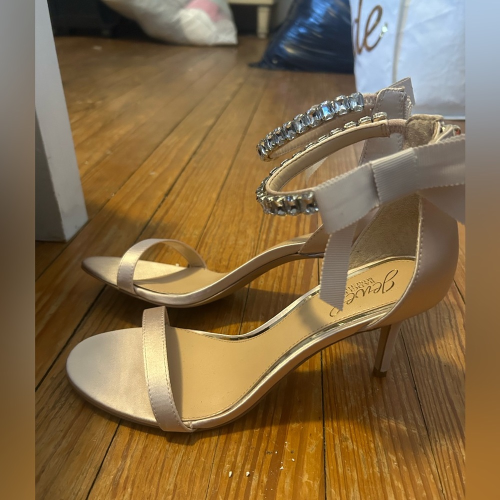 Badgley mishka bridal heels